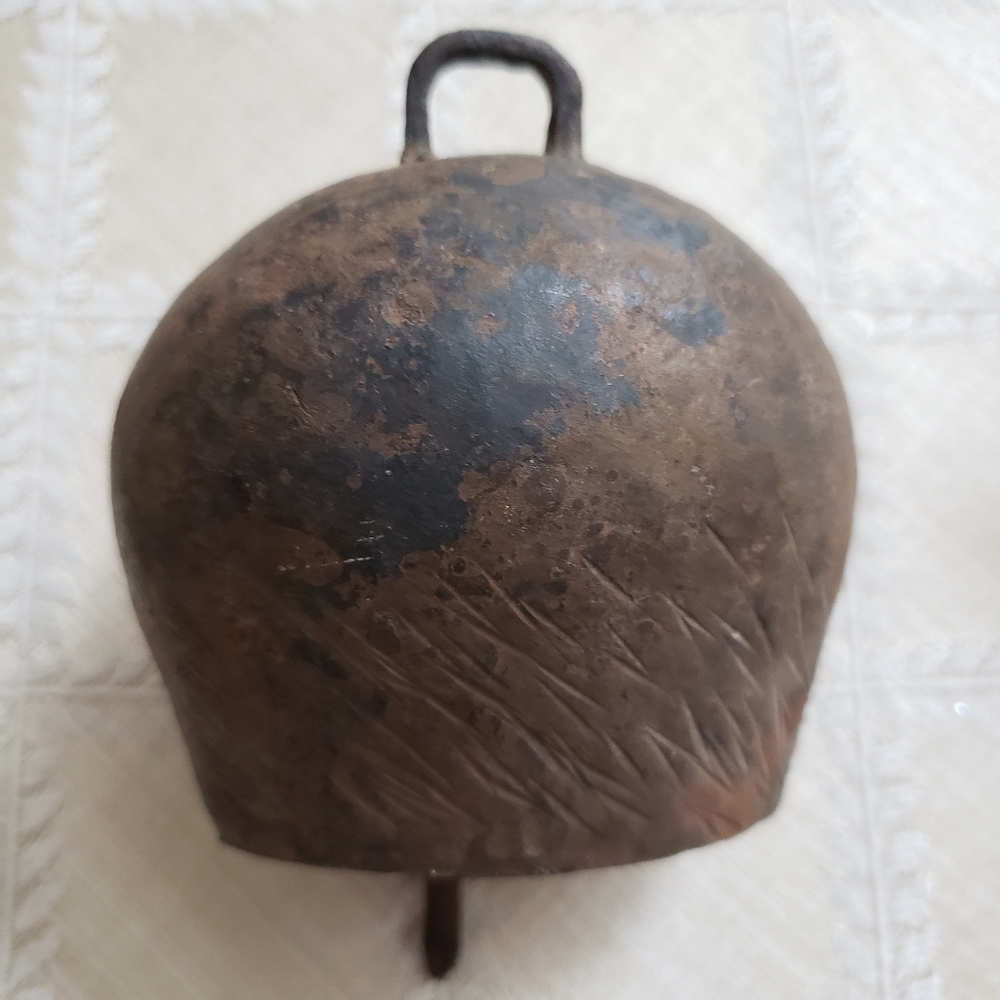 Antique cow bell.